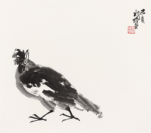 八哥 52cmx46cm