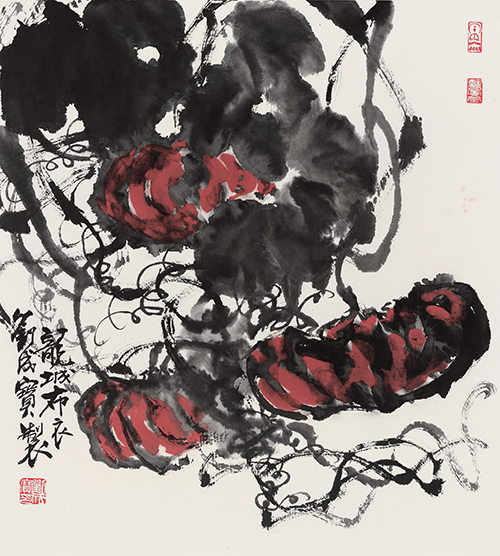 南瓜 52cmx46cm