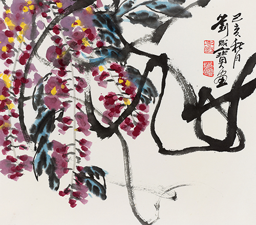 紫霞34cmx38cm