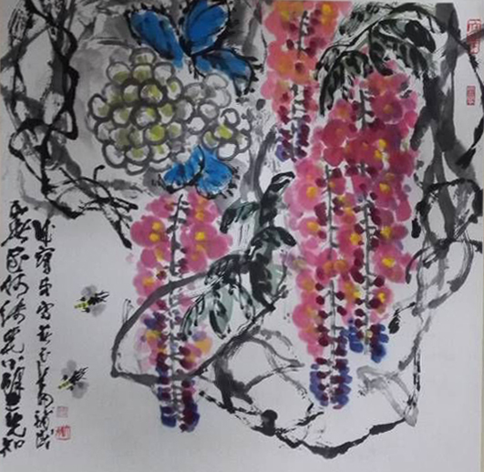 春花图 大羽合作