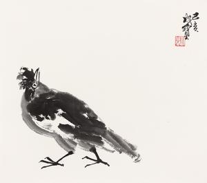八哥 52cmx46cm