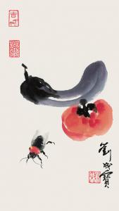 昆虫43cmx25cm