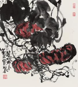 南瓜 52cmx46cm