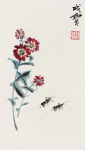 蛐蛐太阳花 43cmx25cm