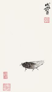 知了 43cmx25cm
