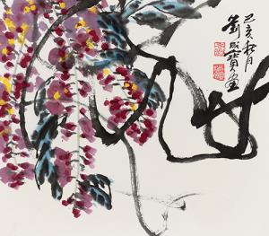 紫霞34cmx38cm